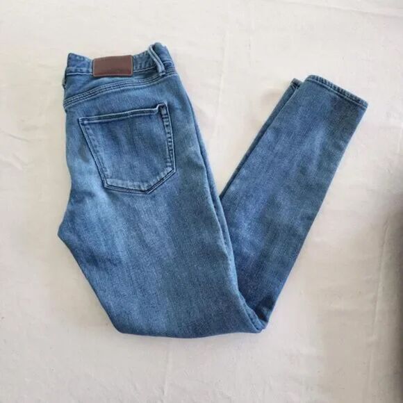 Madewell Skinny Ankle Jeans Medium Wash Women’s 25 – Modern Capsule Denim- EUC - Picture 2 of 5